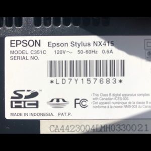 Epson stylus printer all in one